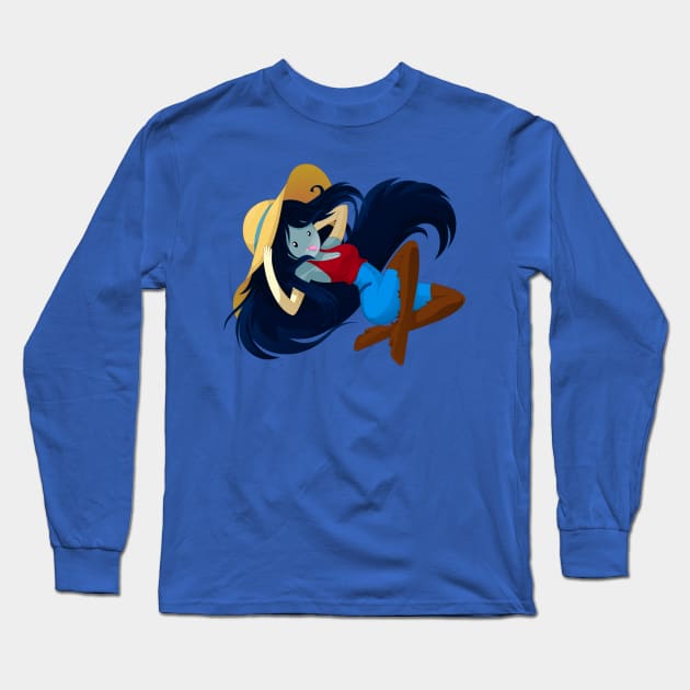 Sun Hat Marceline Long Sleeve T-Shirt by MarilithsBlades